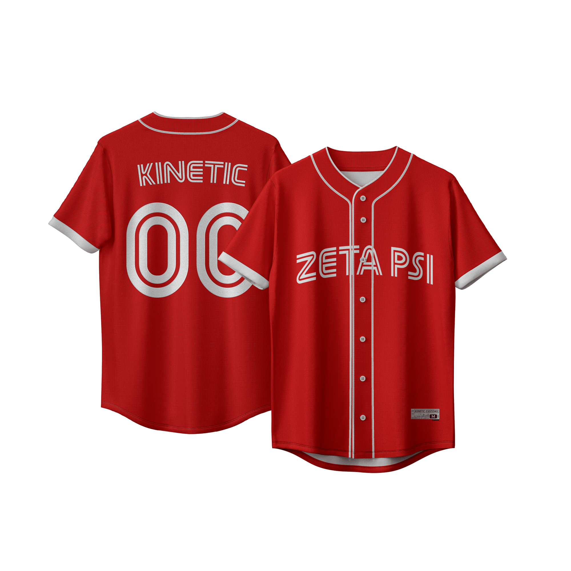 Zeta Psi - Warrior Baseball Jersey