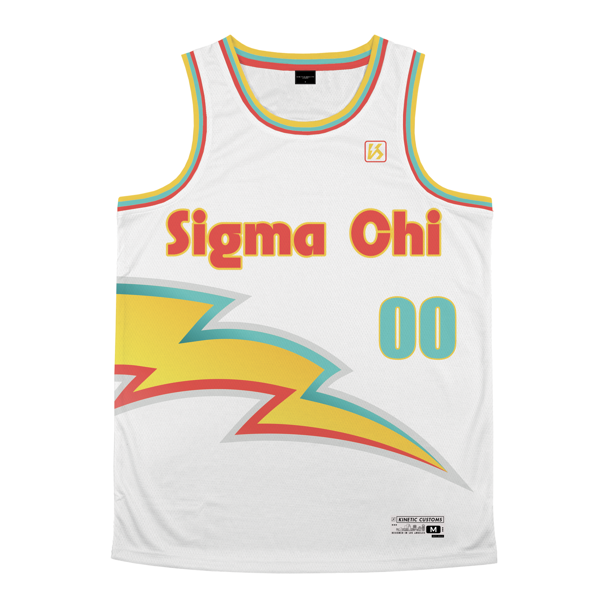 Sigma Chi - Bolt Basketball Jersey