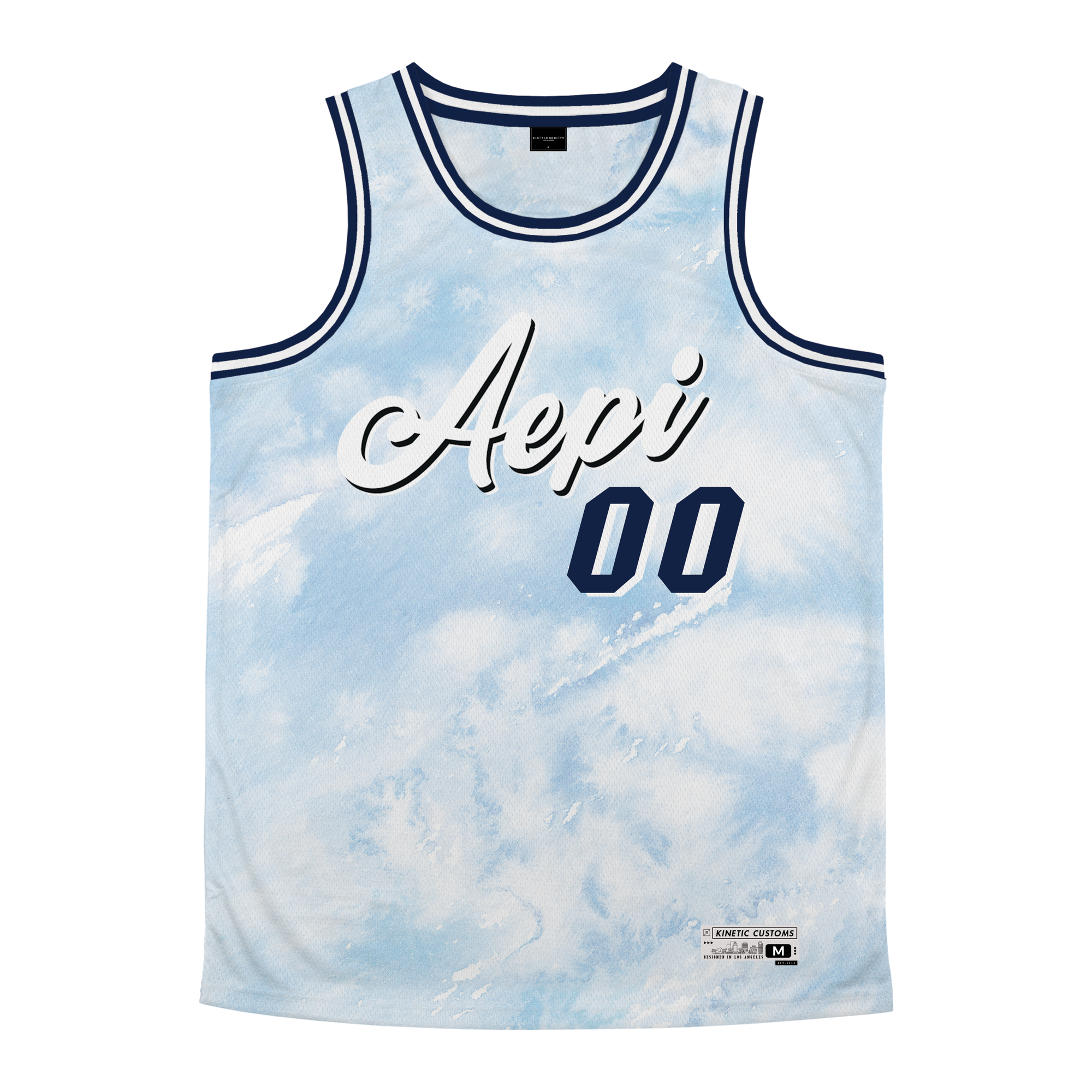 Alpha Epsilon Pi - Blue Sky Basketball Jersey
