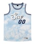 Sigma Alpha Epsilon - Blue Sky Basketball Jersey