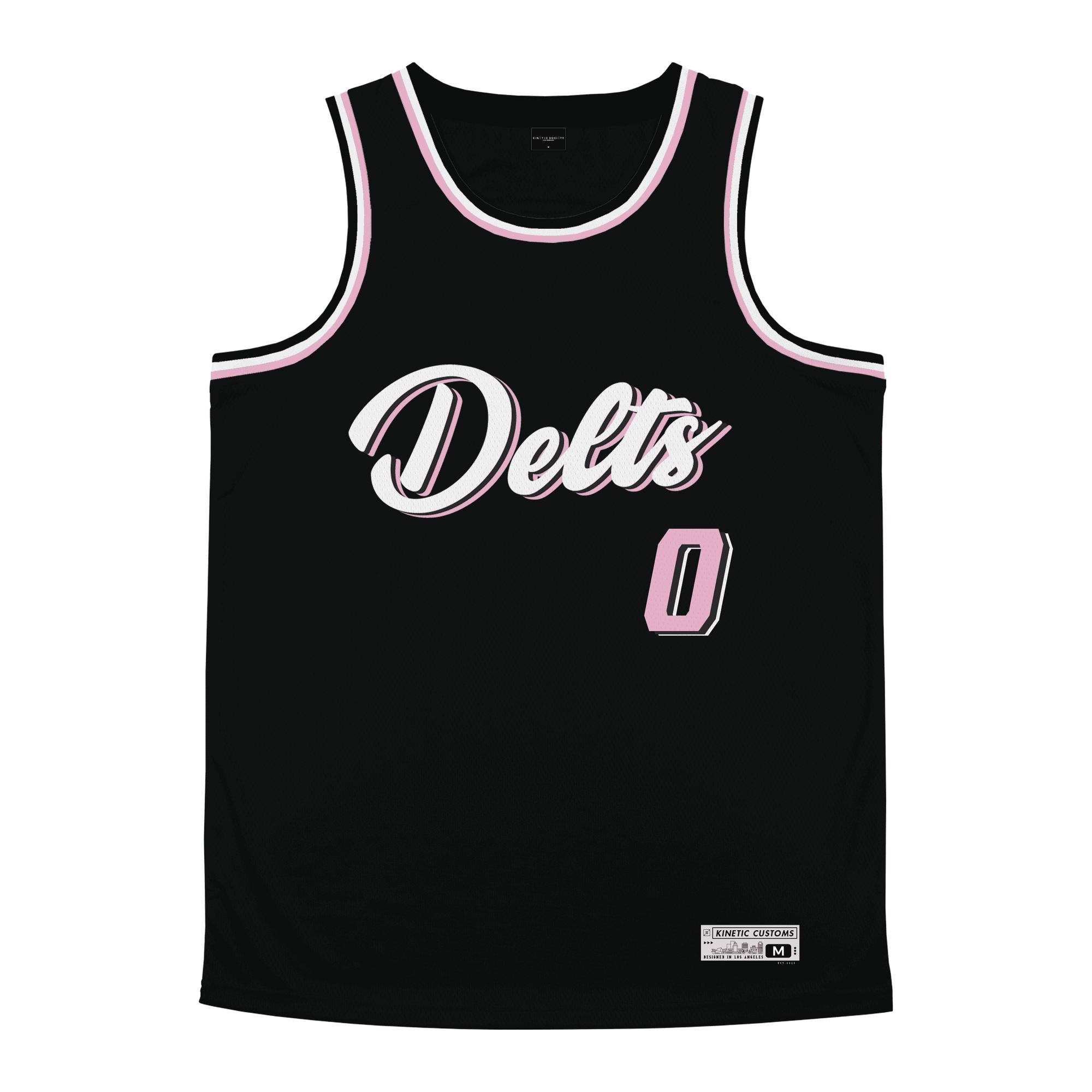 Delta Tau Delta - Arctic Night  Basketball Jersey
