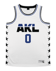Alpha Kappa Lambda - Black Star Basketball Jersey