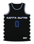 Kappa Alpha Order - Black Star Night Mode Basketball Jersey