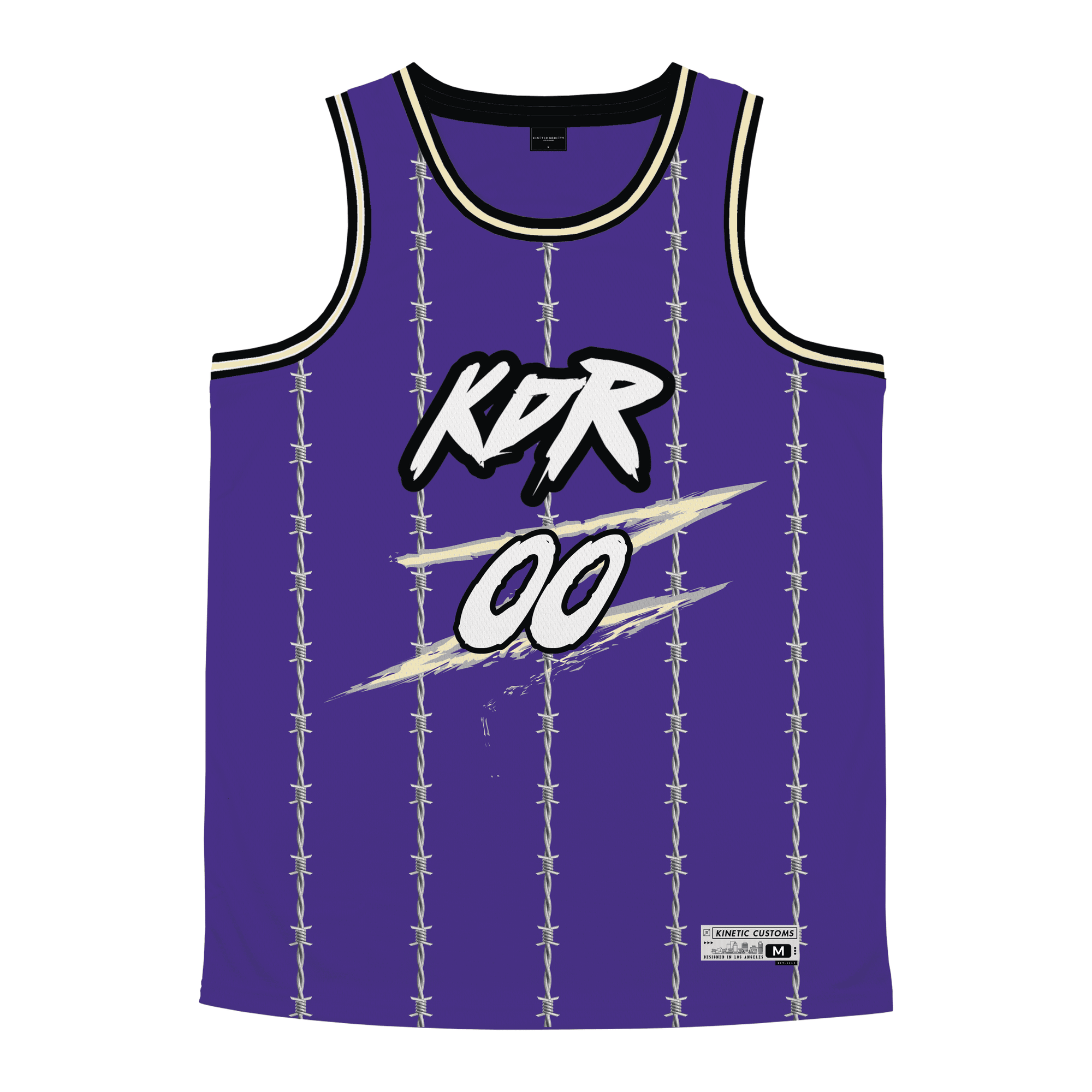 Kappa Delta Rho - Barbed Wire Basketball Jersey