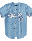 Theta Xi - Blue Shade Baseball Jersey