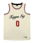Kappa Sigma - VIntage Cream Basketball Jersey