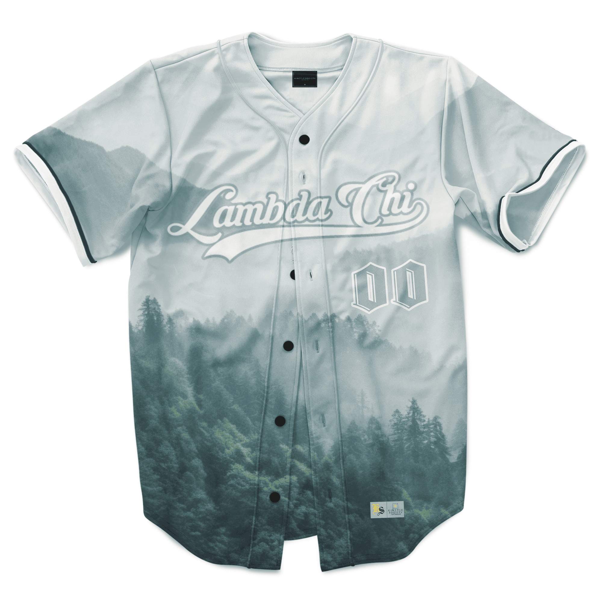 Lambda Chi Alpha - Forest Baseball Jersey