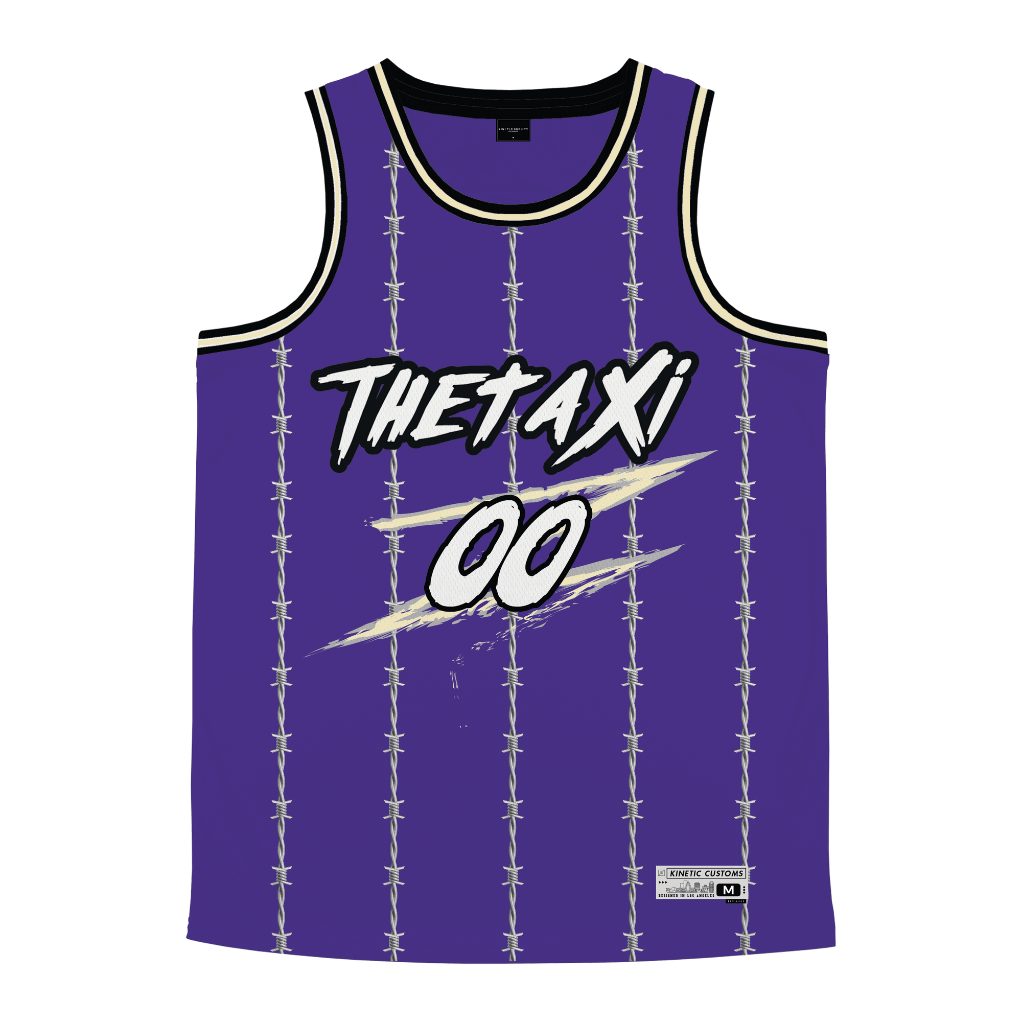 Theta Xi - Barbed Wire Basketball Jersey