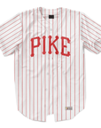 Pi Kappa Alpha - Red Pinstripe Baseball Jersey