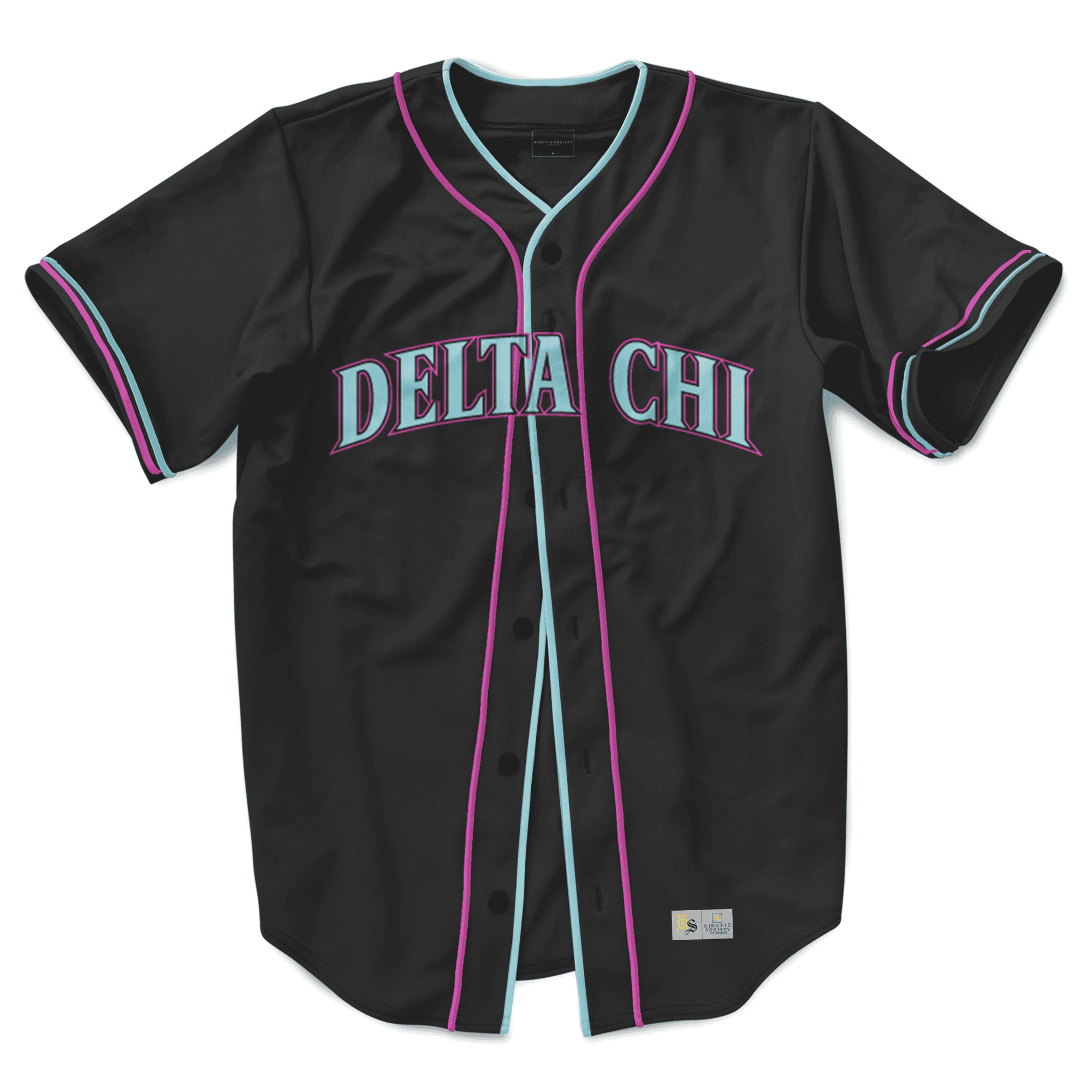 Delta Chi - Neo Nightlife Baseball Jersey
