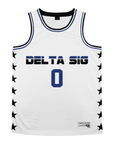 Delta Sigma Phi - Black Star Basketball Jersey