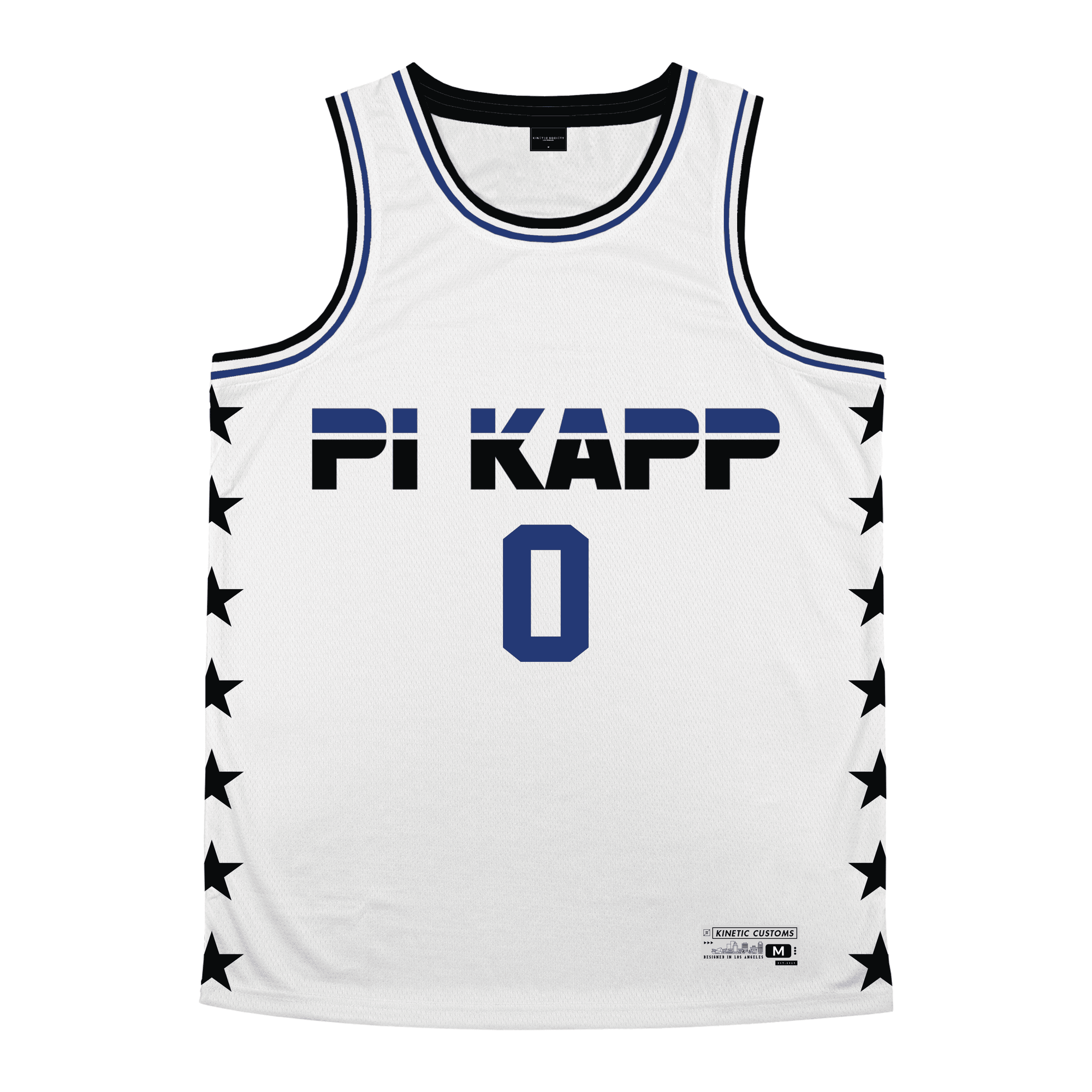 Pi Kappa Phi - Black Star Basketball Jersey