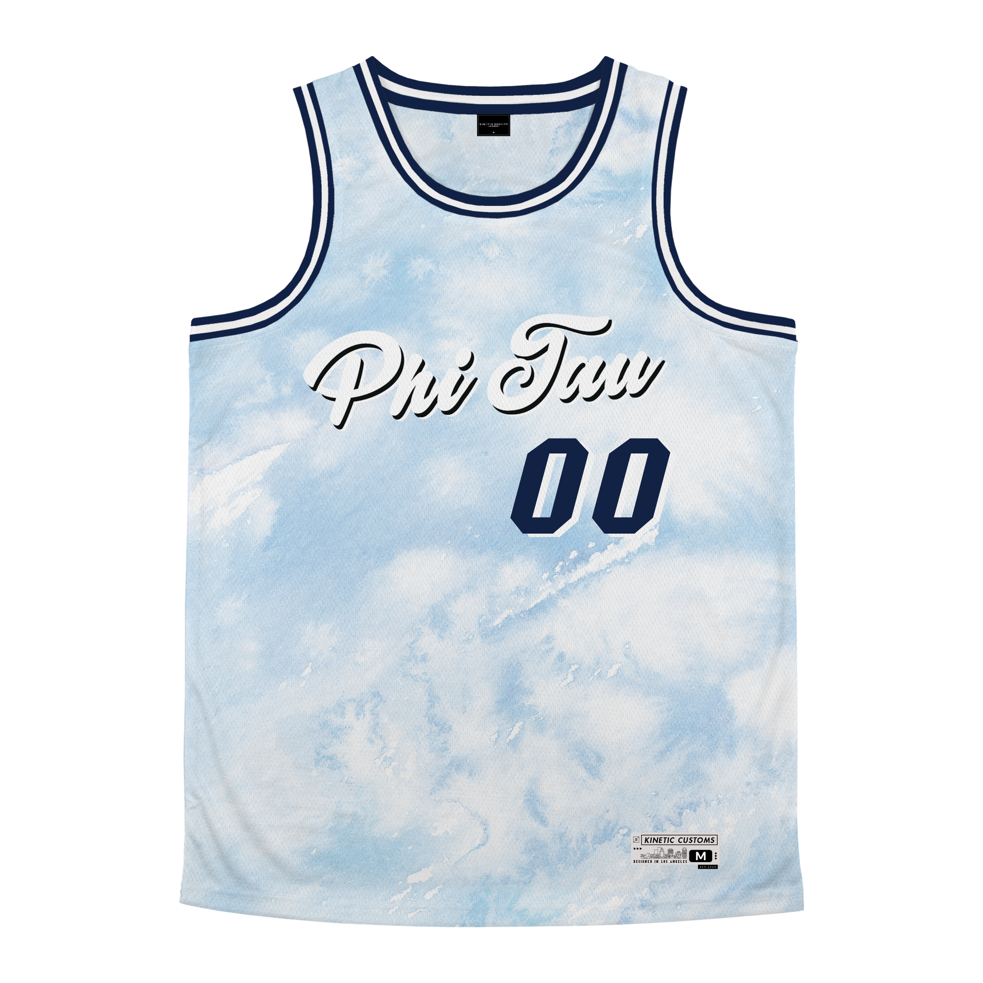 Phi Kappa Tau - Blue Sky Basketball Jersey