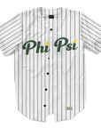 Phi Kappa Psi - Green Pinstripe Baseball Jersey