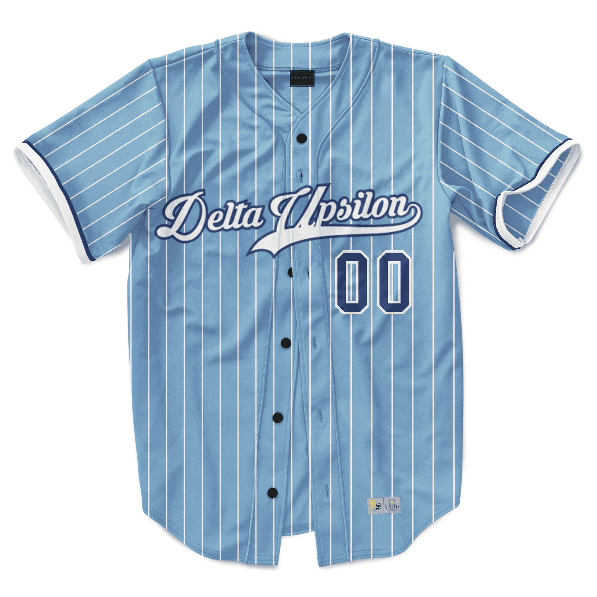 Delta Upsilon - Blue Shade Baseball Jersey