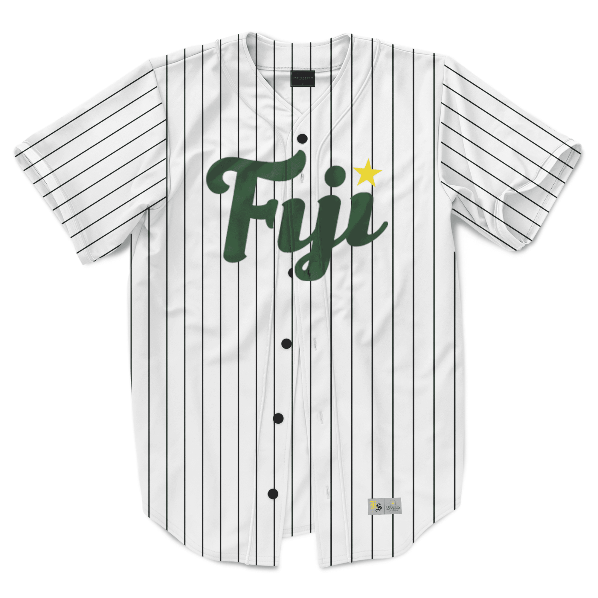 Phi Gamma Delta - Green Pinstripe Baseball Jersey