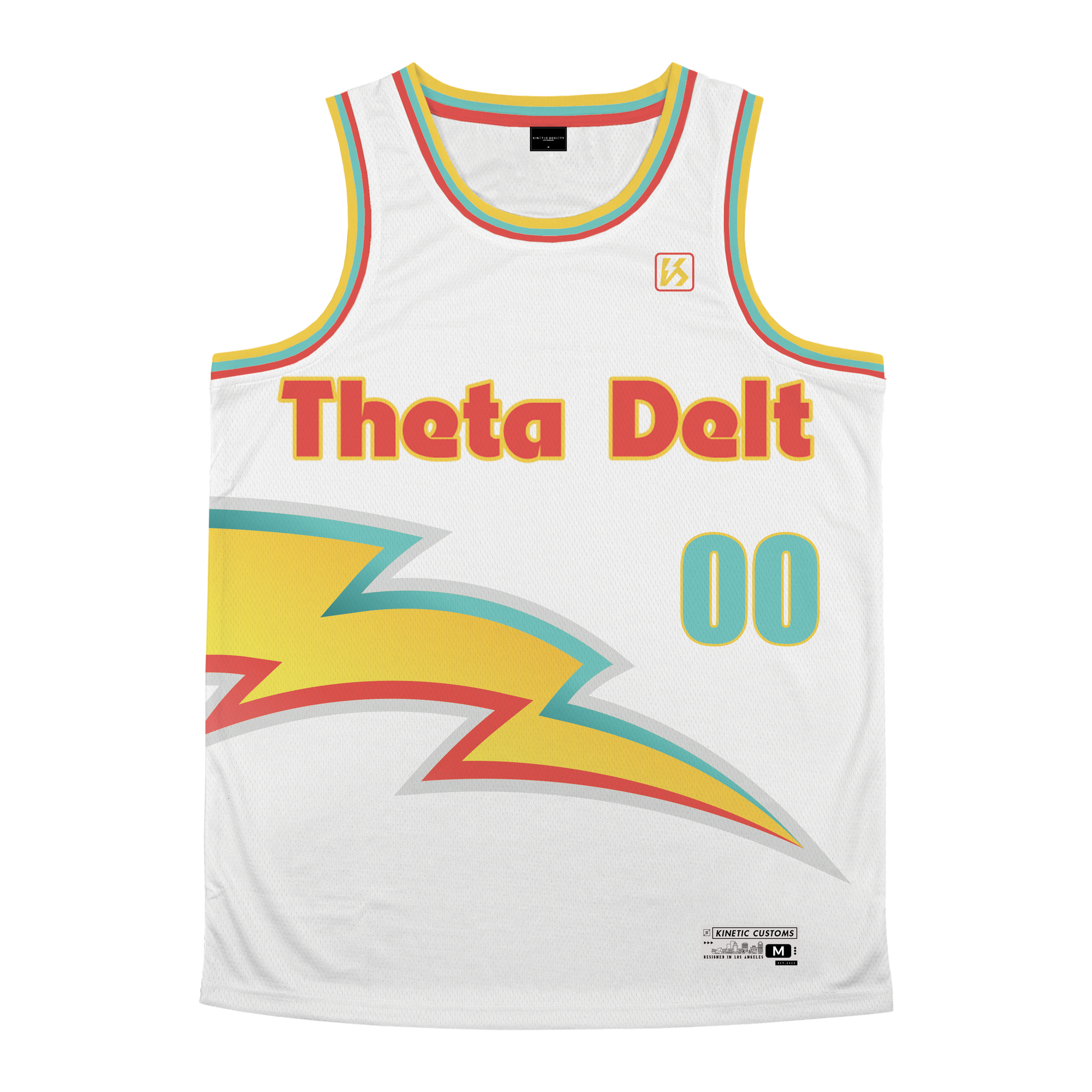 Theta Delta Chi - Bolt Basketball Jersey