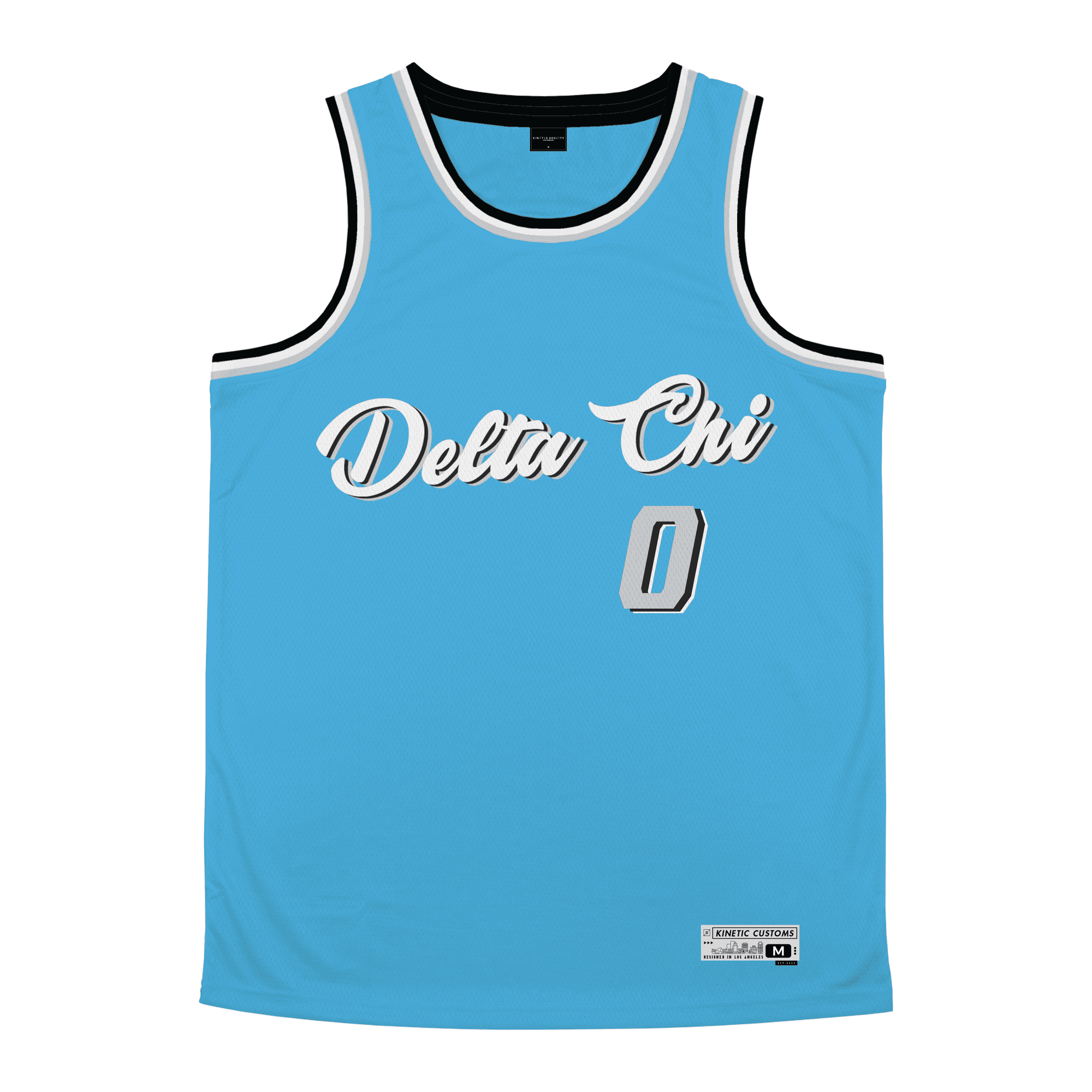 Delta Chi - Pacific Mist Basketball Jersey