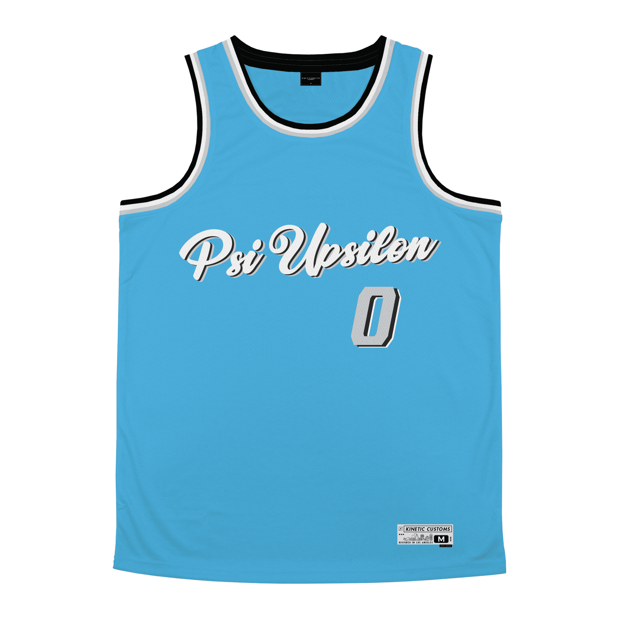 Psi Upsilon - Pacific Mist Basketball Jersey