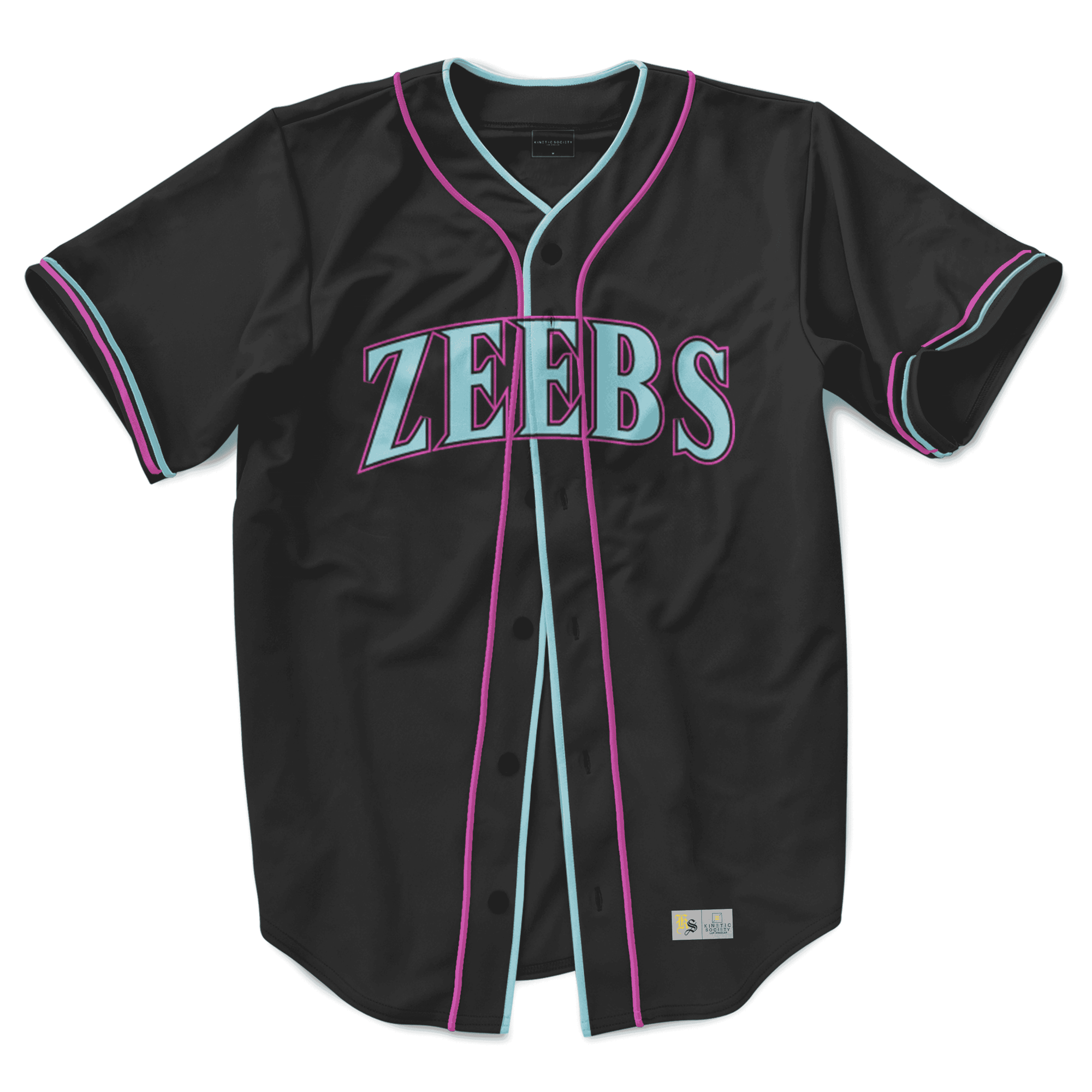 Zeta Beta Tau - Neo Nightlife Baseball Jersey