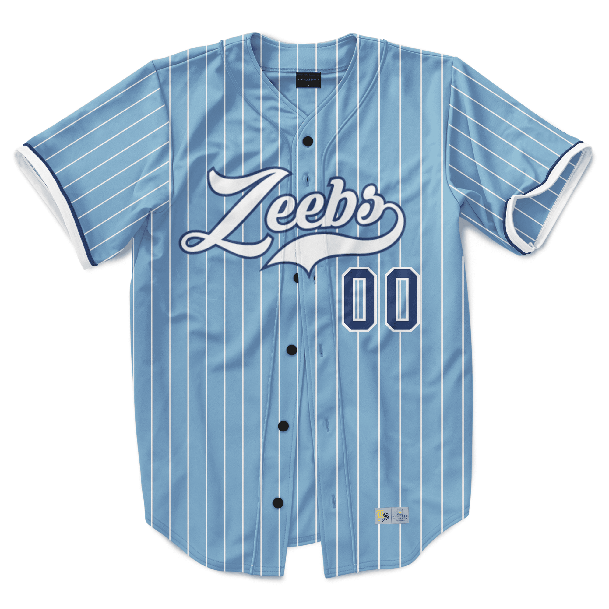 Zeta Beta Tau - Blue Shade Baseball Jersey
