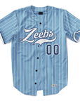 Zeta Beta Tau - Blue Shade Baseball Jersey