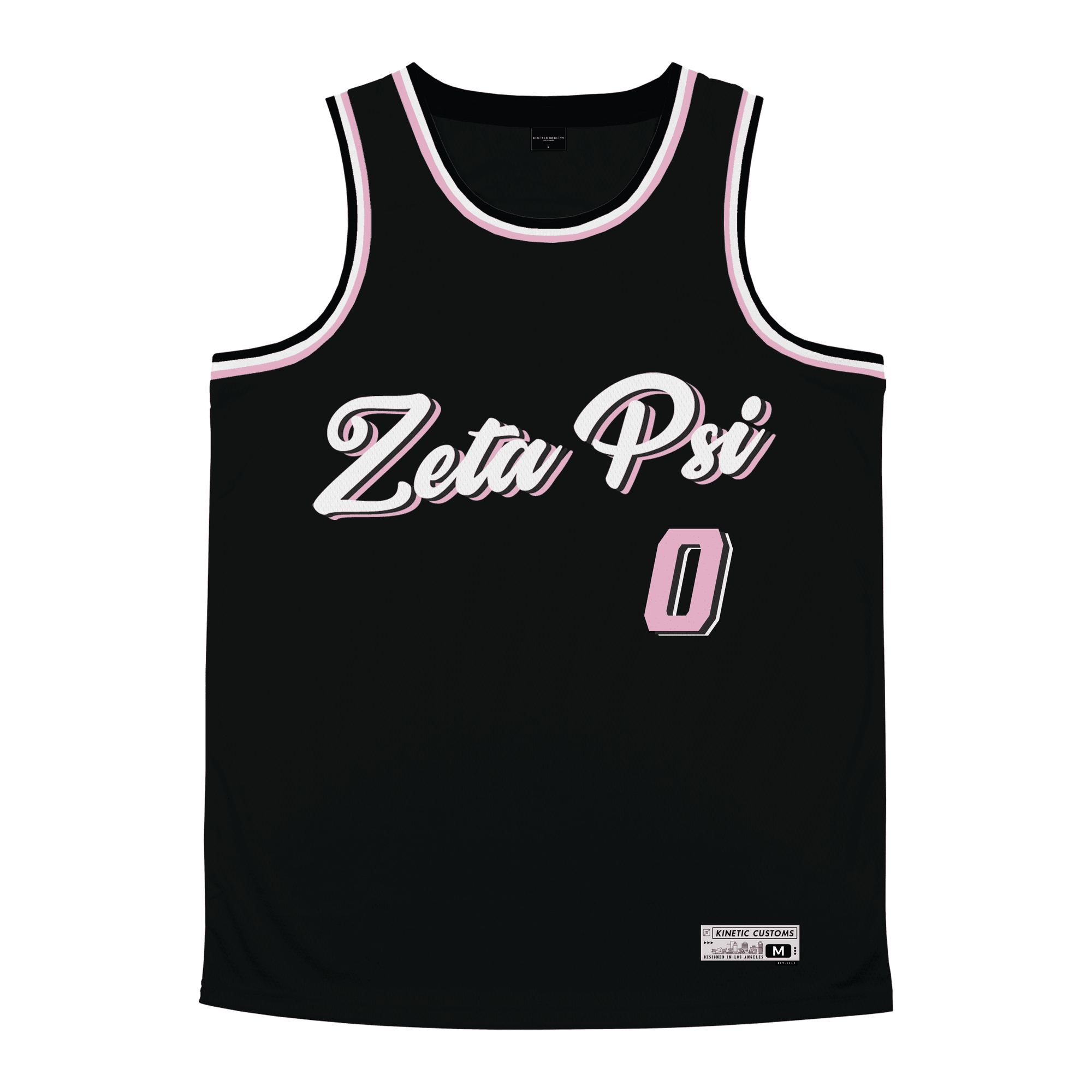 Zeta Psi - Arctic Night  Basketball Jersey