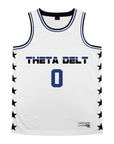 Theta Delta Chi - Black Star Basketball Jersey