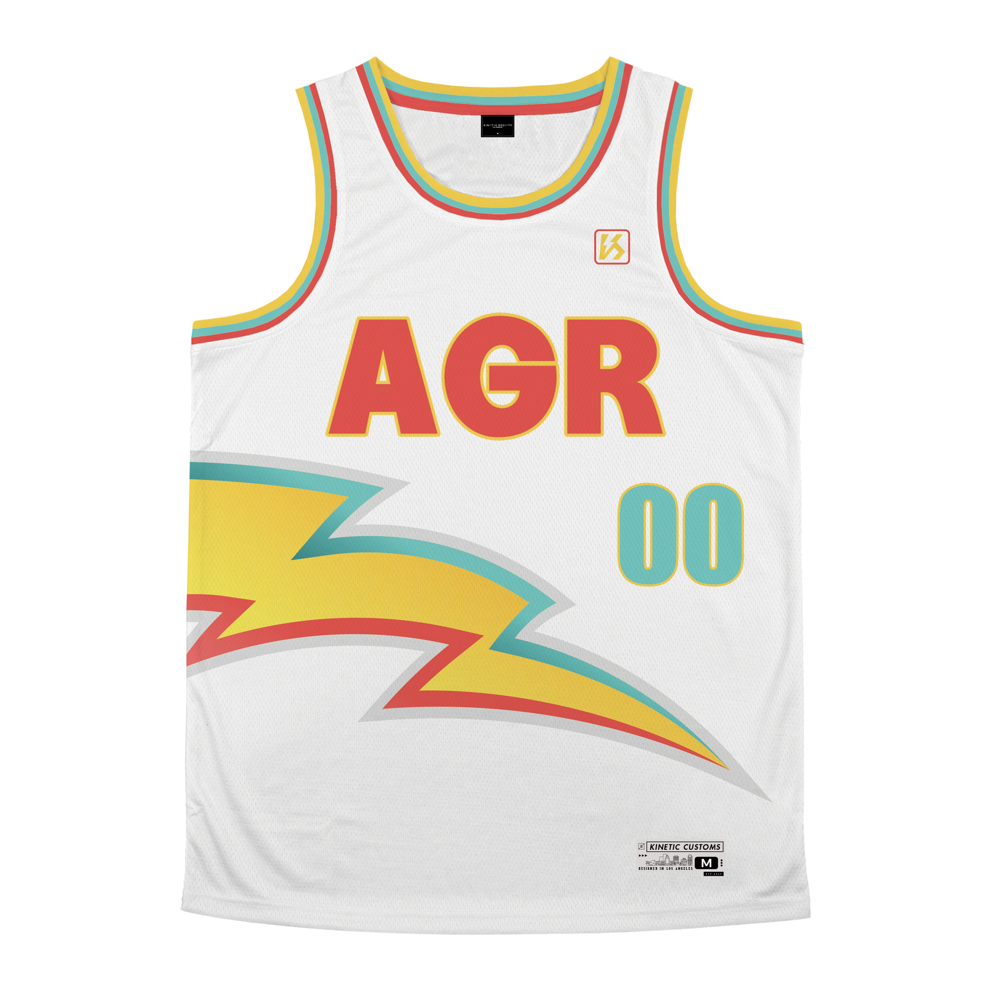 Alpha Gamma Rho - Bolt Basketball Jersey