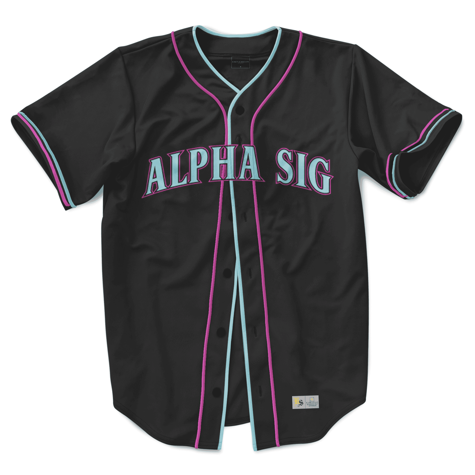 Alpha Sigma Phi - Neo Nightlife Baseball Jersey