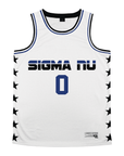 Sigma Nu - Black Star Basketball Jersey