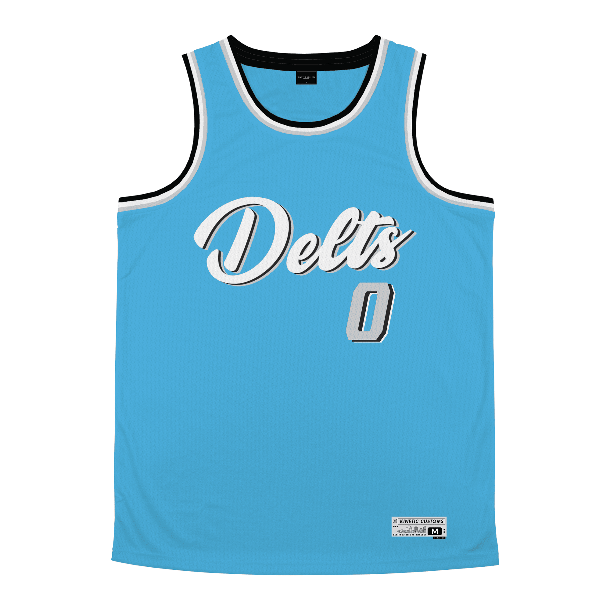 Delta Tau Delta - Pacific Mist Basketball Jersey