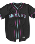Sigma Nu - Neo Nightlife Baseball Jersey