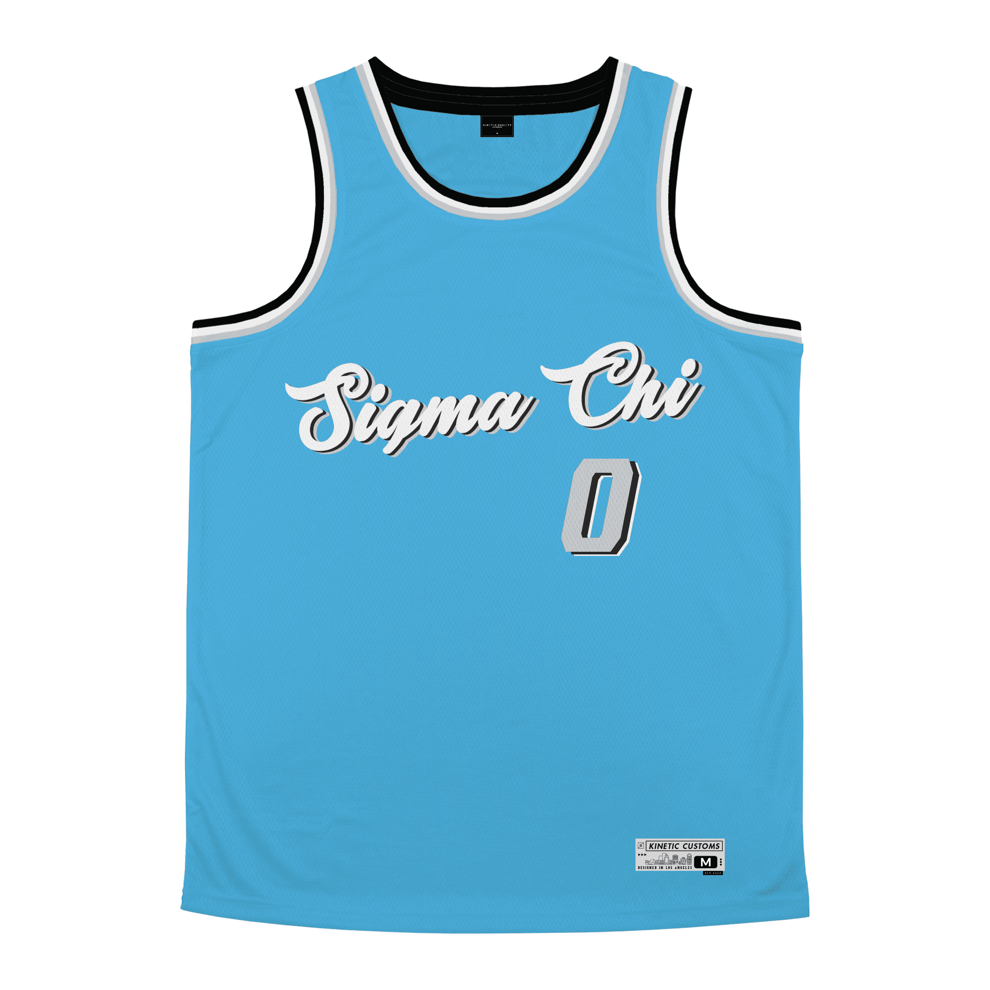 Sigma Chi - Pacific Mist Basketball Jersey