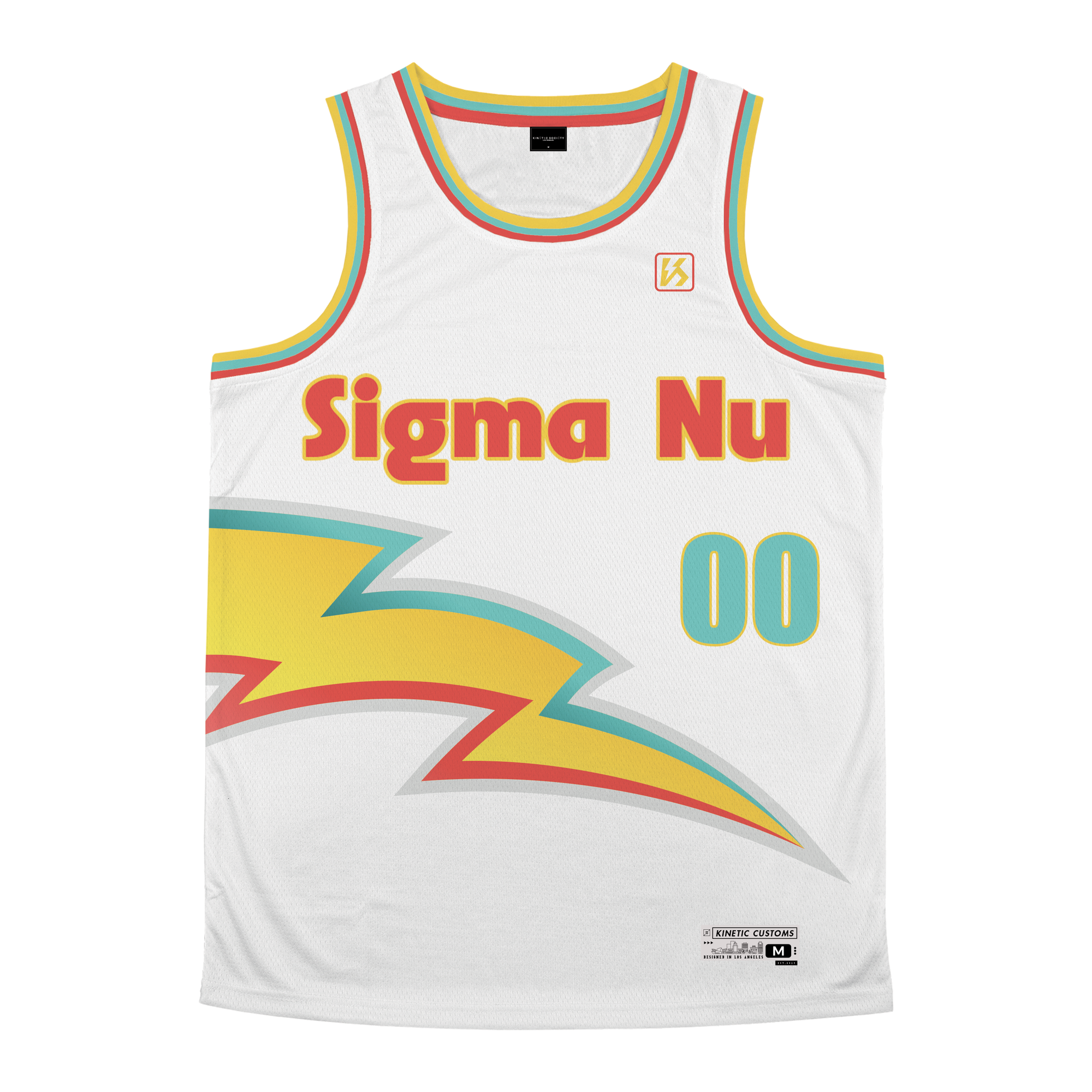 Sigma Nu - Bolt Basketball Jersey
