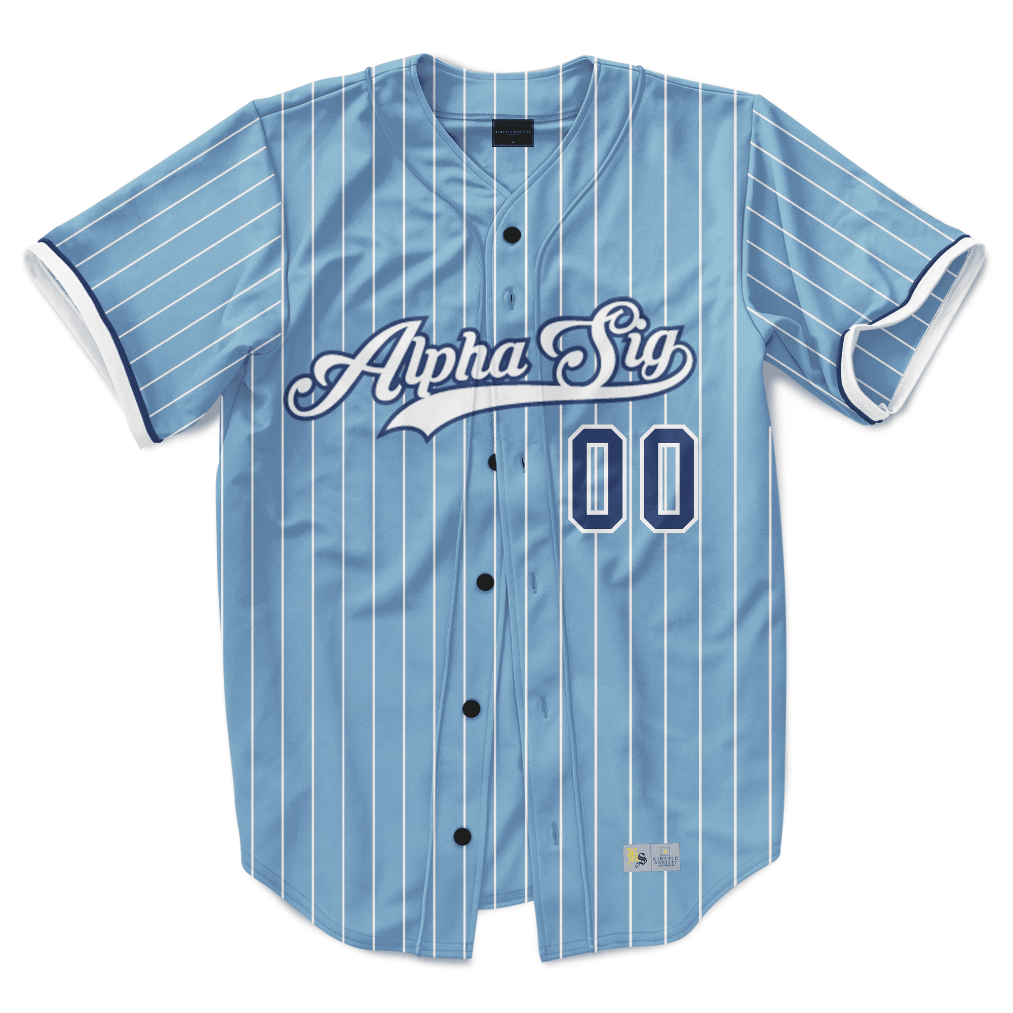 Alpha Sigma Phi - Blue Shade Baseball Jersey