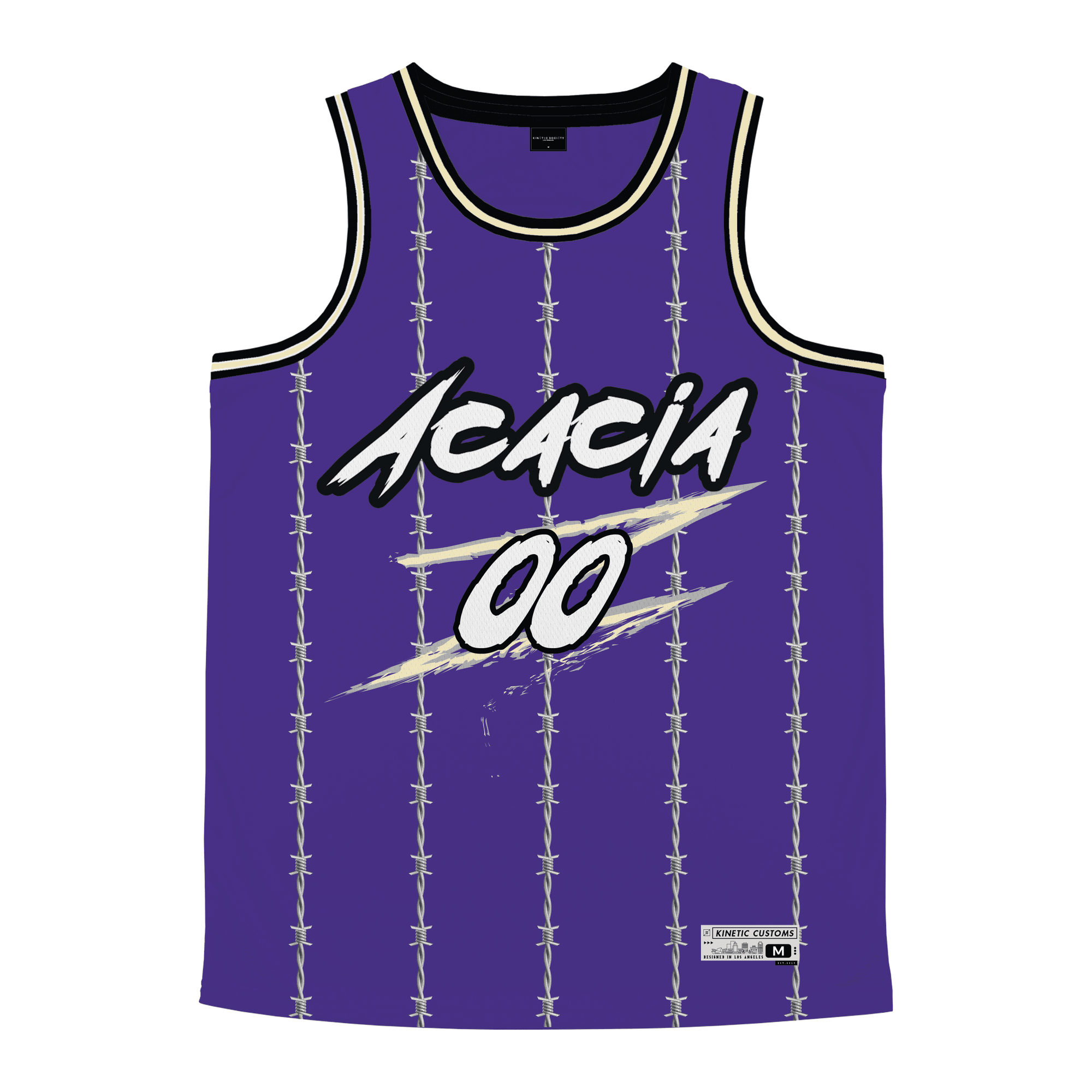 Acacia - Barbed Wire Basketball Jersey