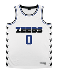 Zeta Beta Tau - Black Star Basketball Jersey