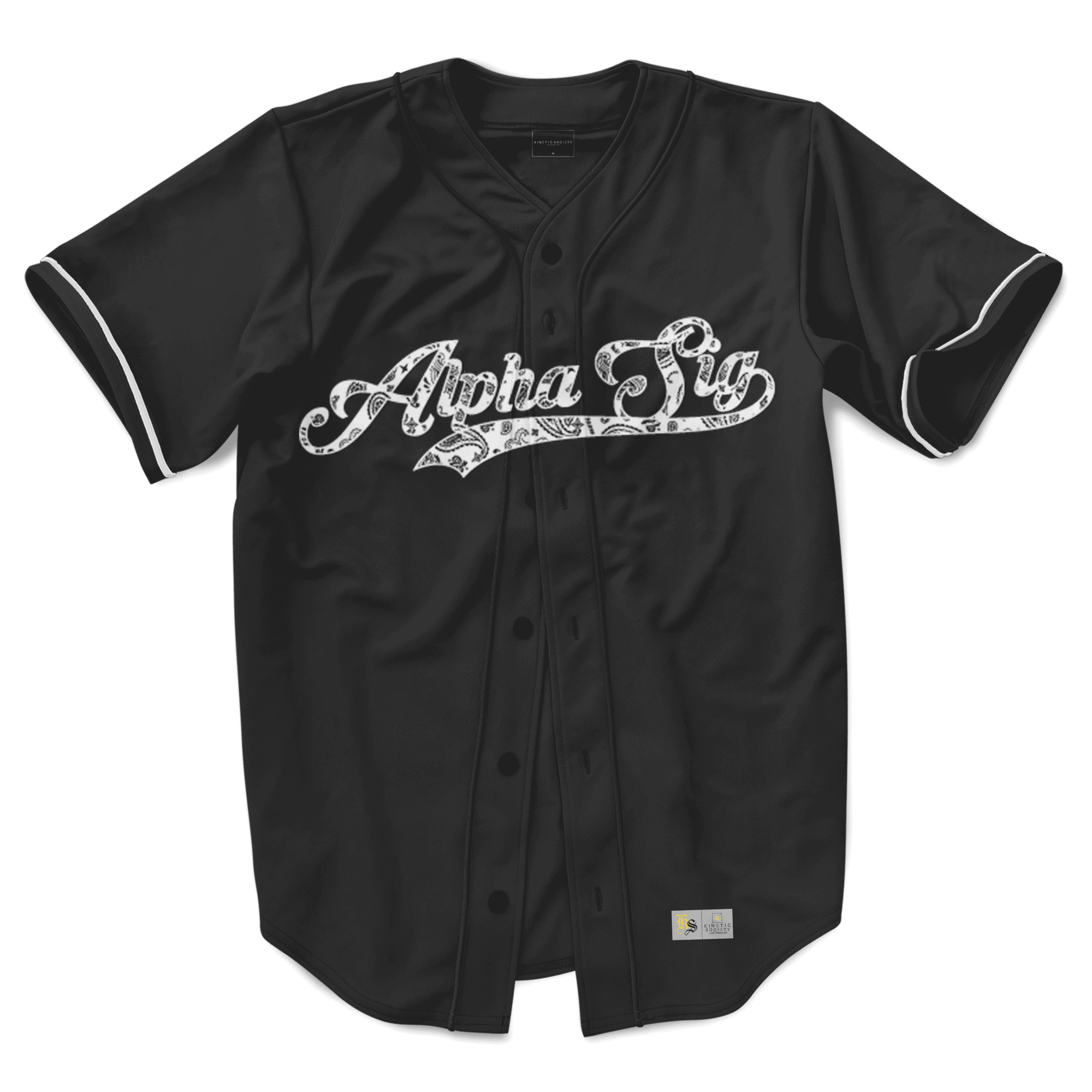 Alpha Sigma Phi - Paisley Baseball Jersey