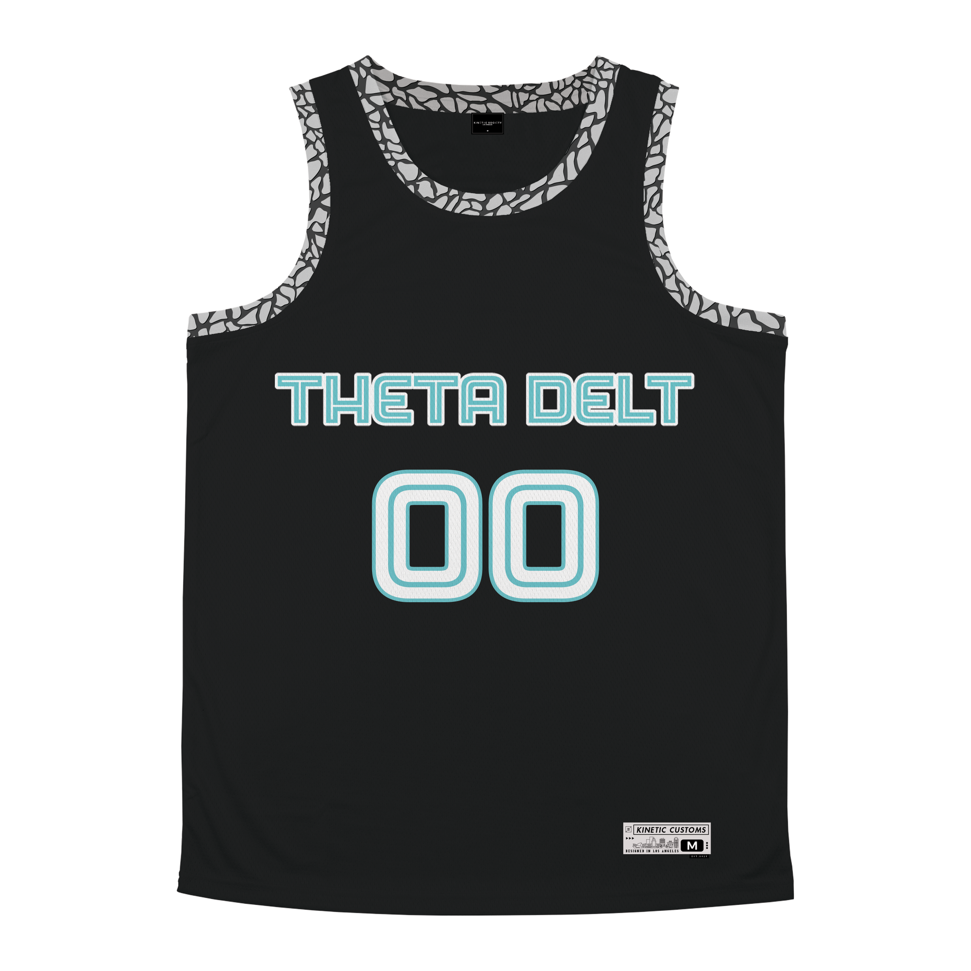 Theta Delta Chi - Cement Basketball Jersey