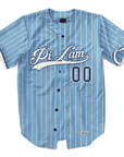 Pi Lambda Phi - Blue Shade Baseball Jersey