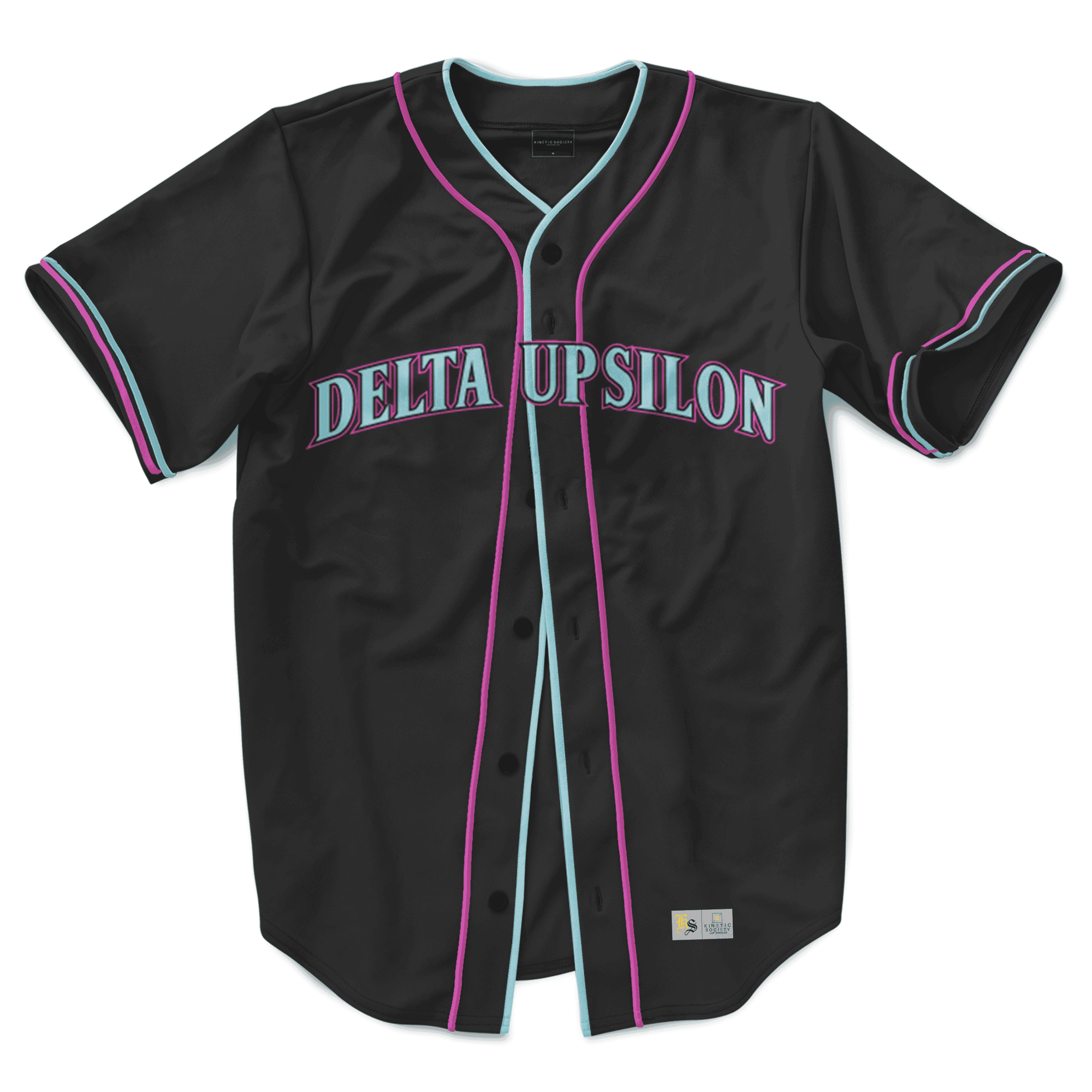 Delta Upsilon - Neo Nightlife Baseball Jersey