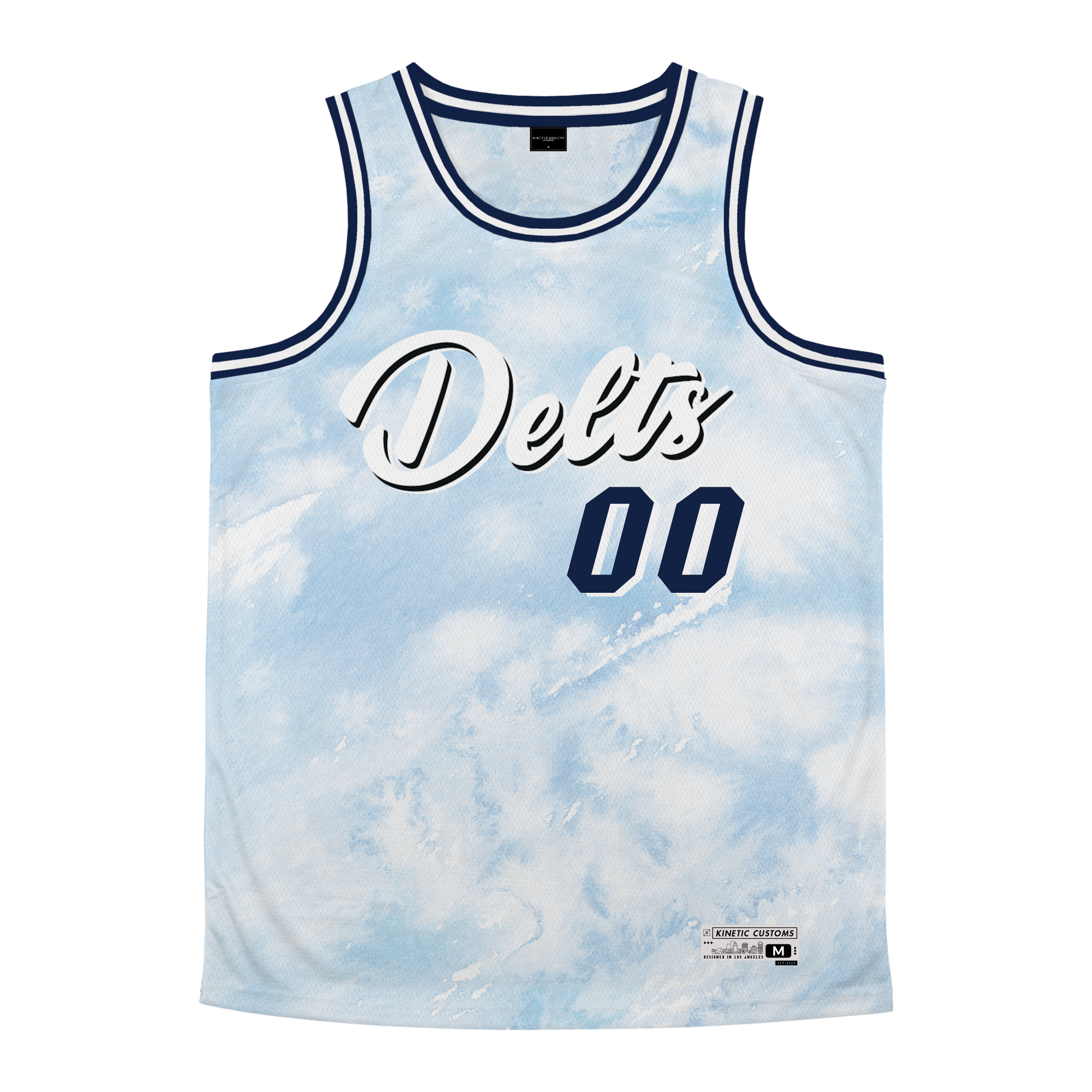 Delta Tau Delta - Blue Sky Basketball Jersey