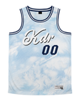 Kappa Delta Rho - Blue Sky Basketball Jersey