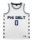 Phi Delta Theta - Black Star Basketball Jersey