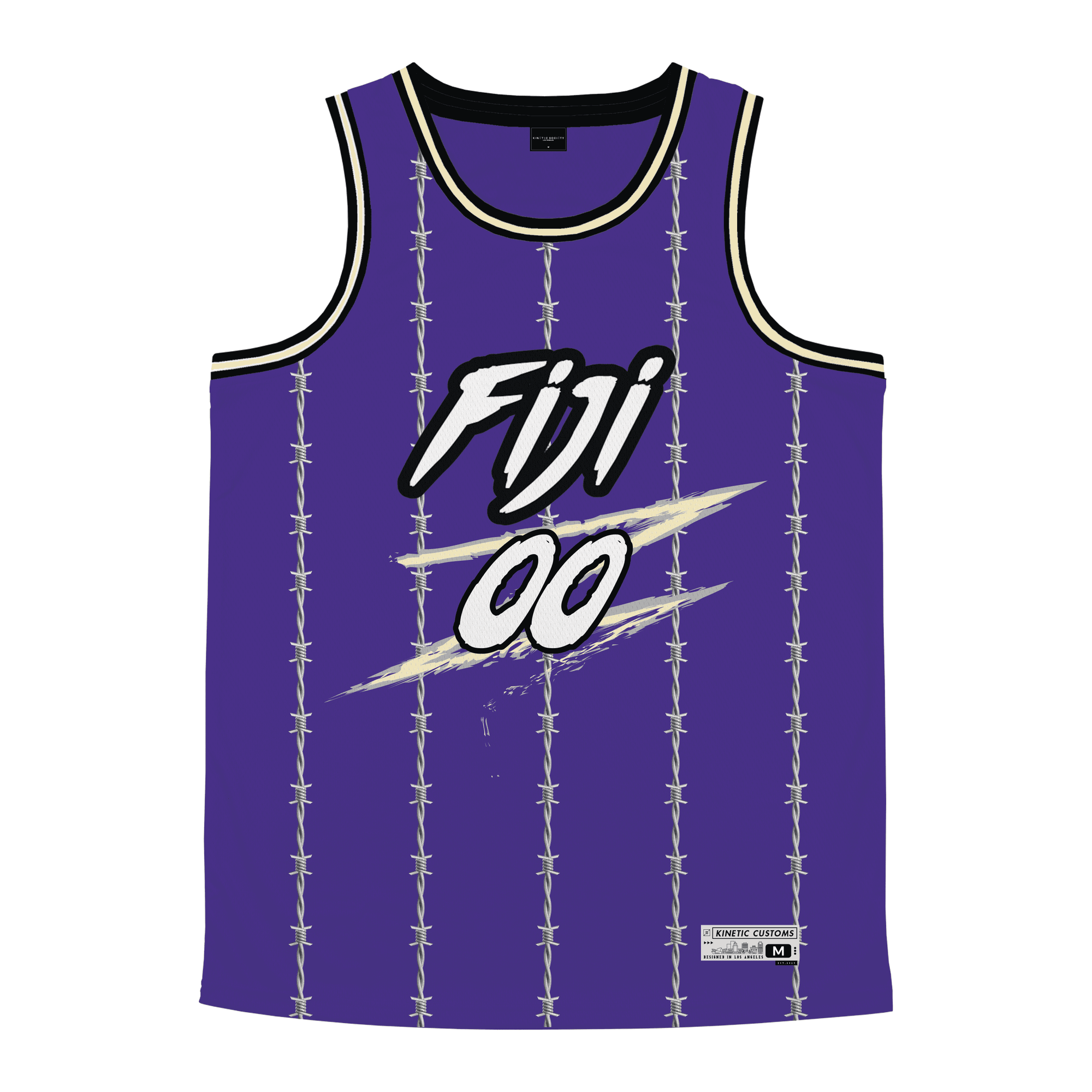 Phi Gamma Delta - Barbed Wire Basketball Jersey
