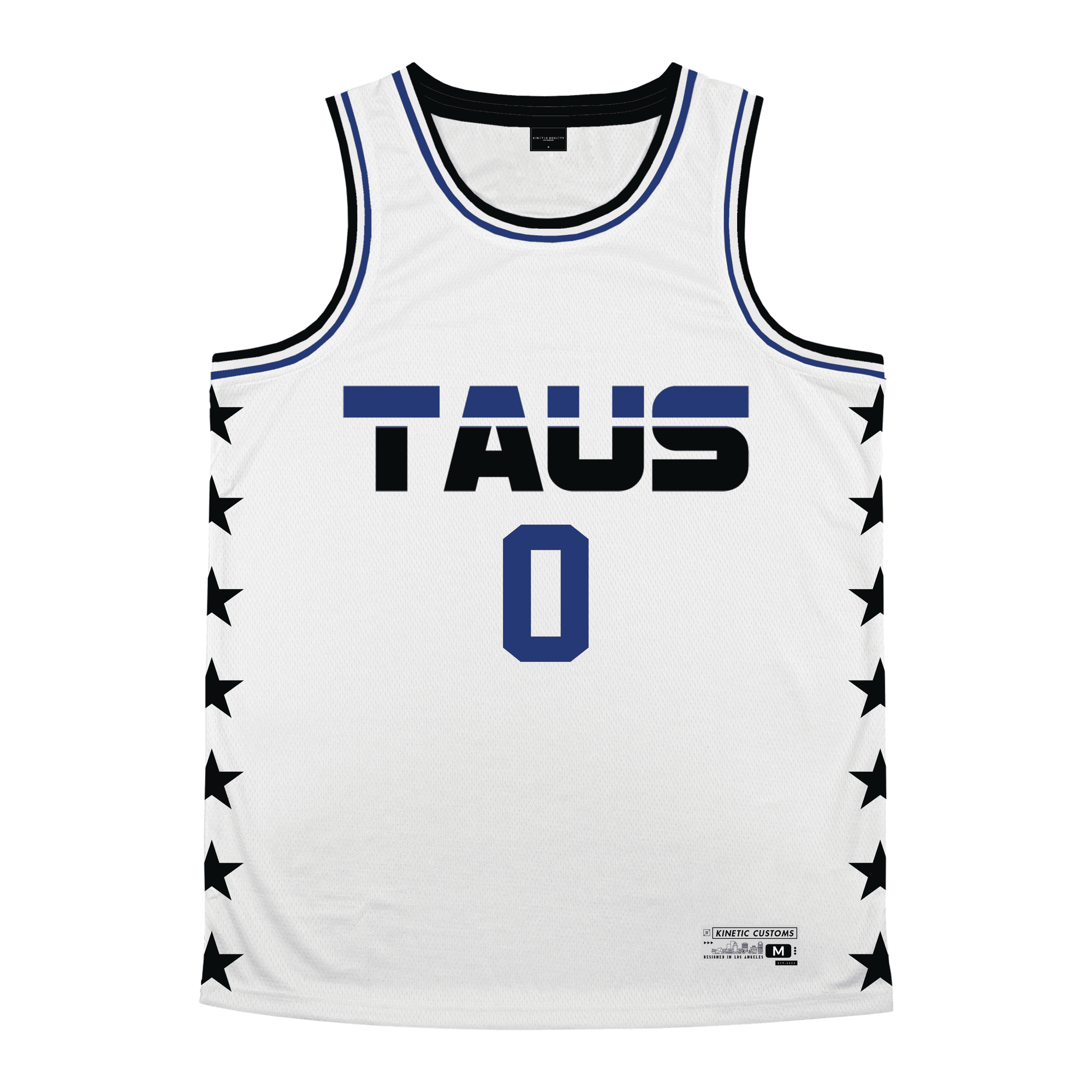 Alpha Tau Omega - Black Star Basketball Jersey