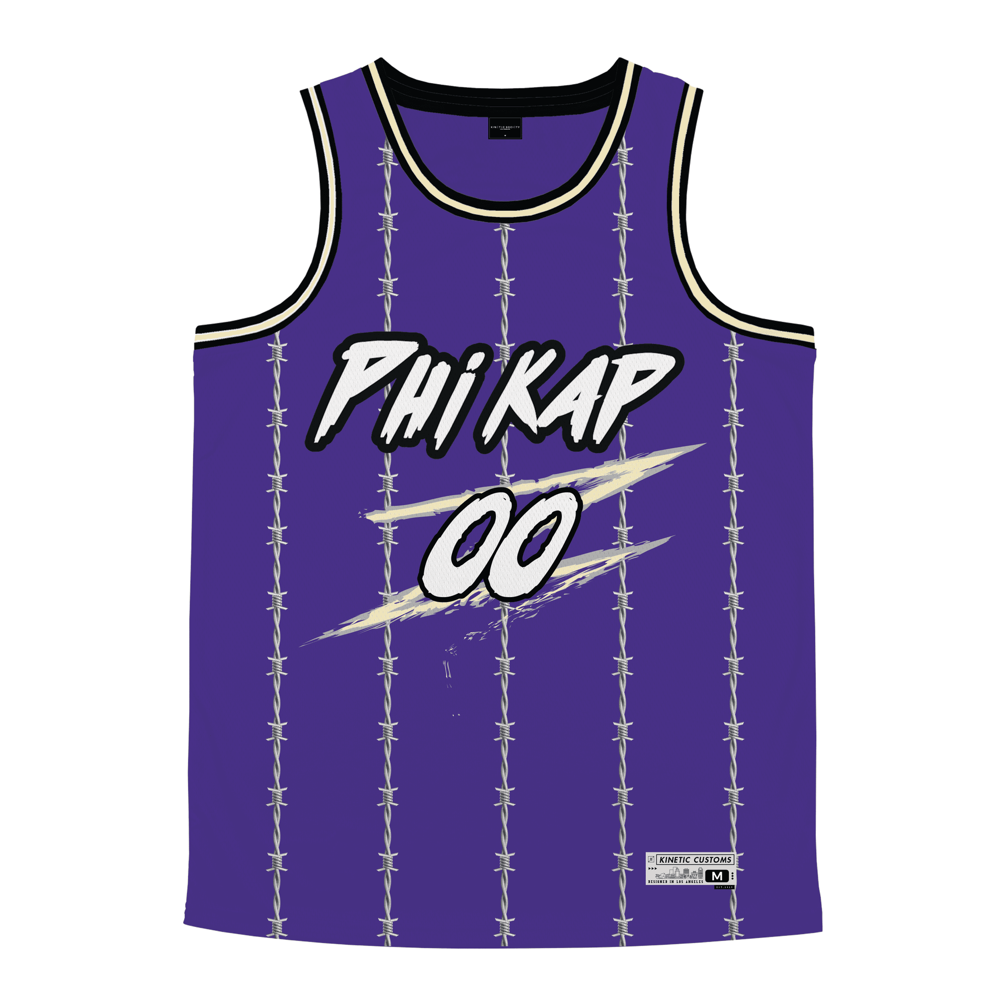 Phi Kappa Sigma - Barbed Wire Basketball Jersey