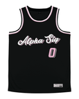 Alpha Sigma Phi - Arctic Night  Basketball Jersey