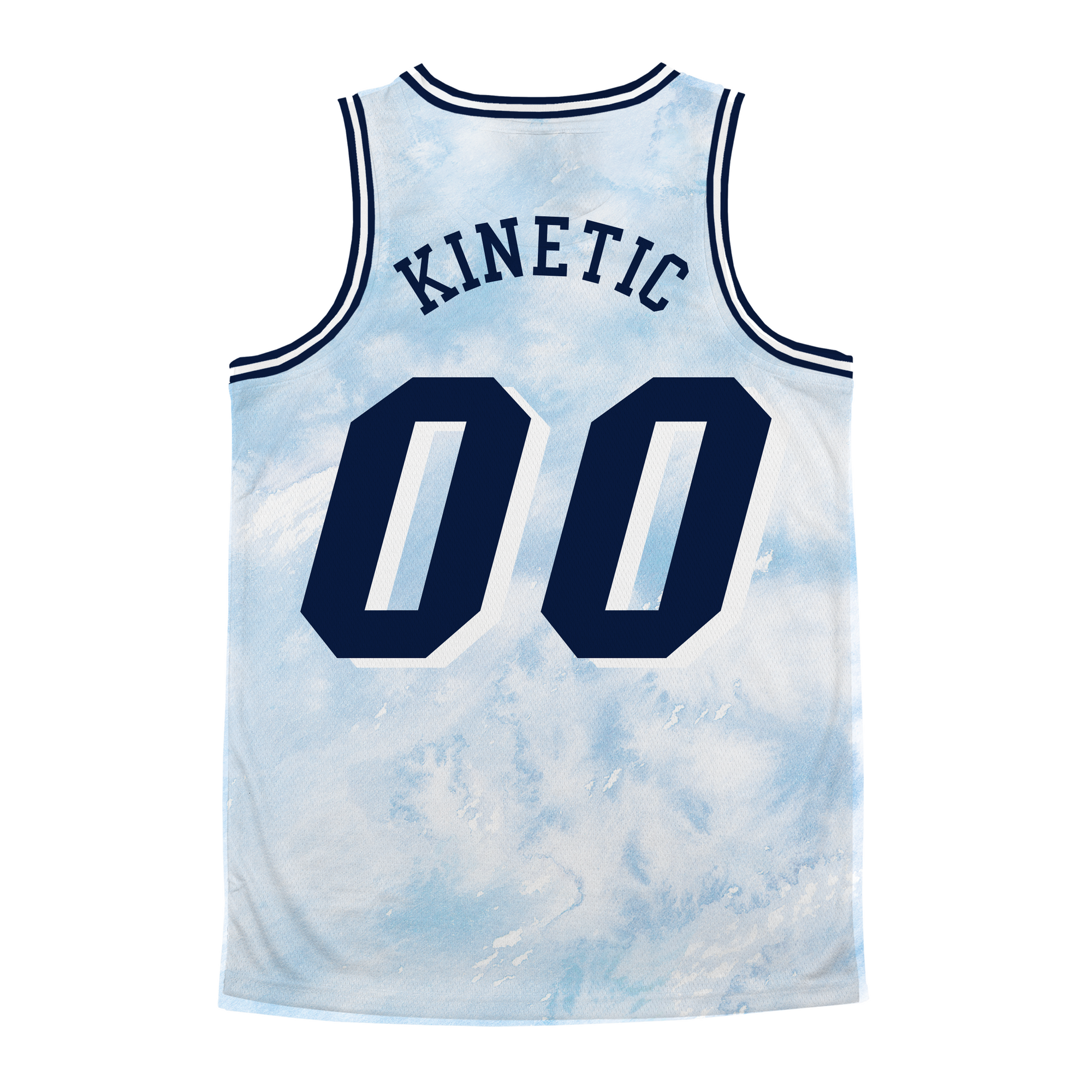 Kappa Delta Rho - Blue Sky Basketball Jersey